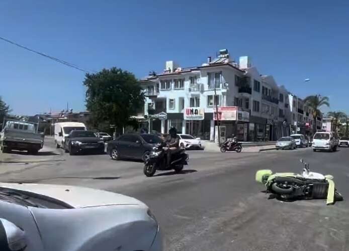 Muğla’da Motosiklet Kazası, Sürücü Yaralandı 1